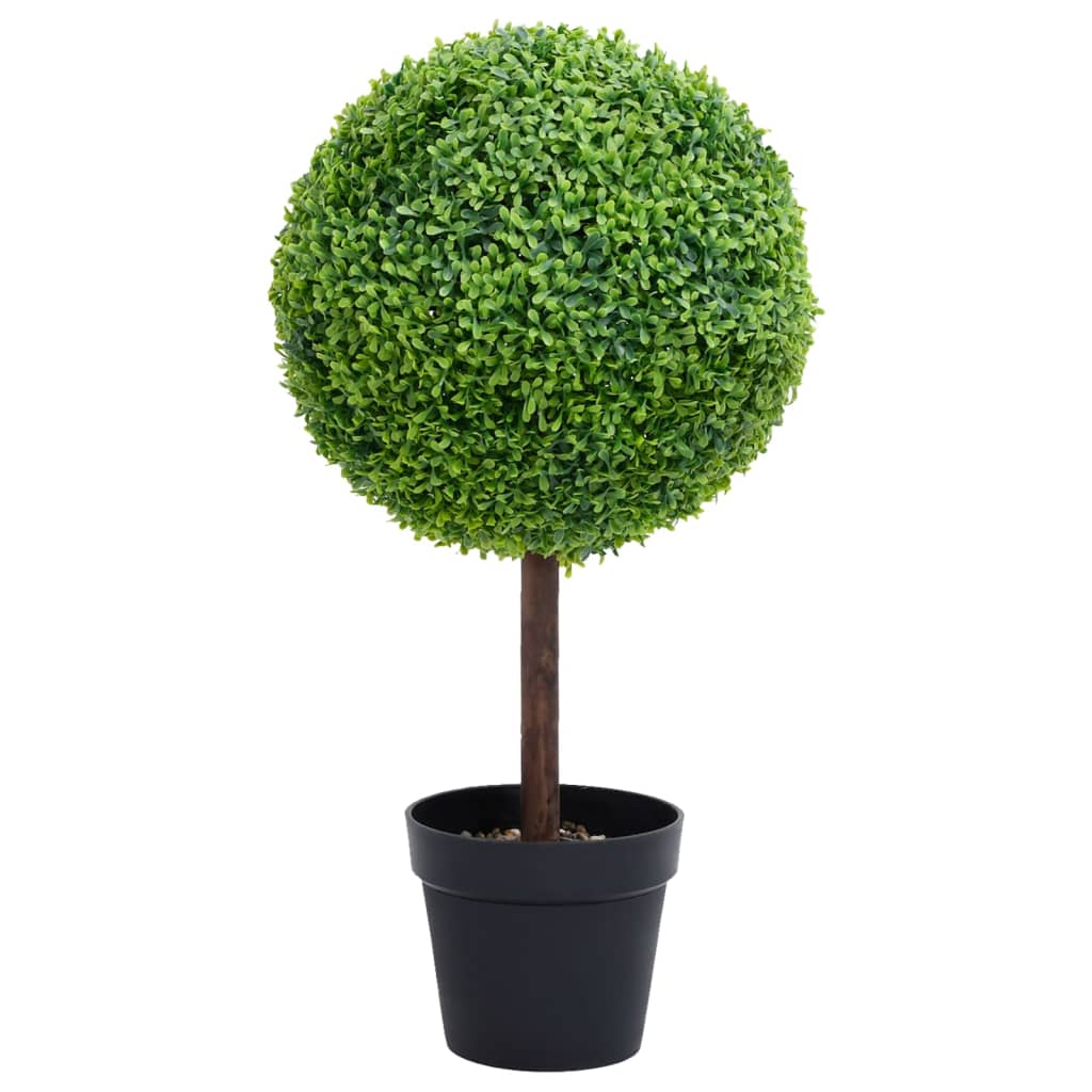 Vidaxl Artificial Plant With Pot Buxus Bol formation 50 cm Green