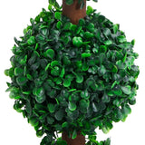Vidaxl Kunstig plante med potte Buxus bølgeformasjon 90 cm grønn