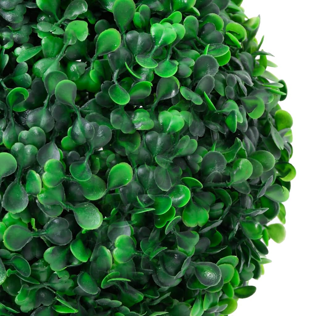 Vidaxl Kunstig plante med potte Buxus bølgeformasjon 90 cm grønn