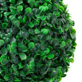 Vidaxl Kunstig plante med potte Buxus bølgeformasjon 90 cm grønn