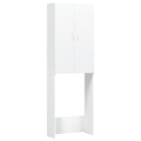 Vidaxl washing machine cabinet 64x25.5x190 cm white