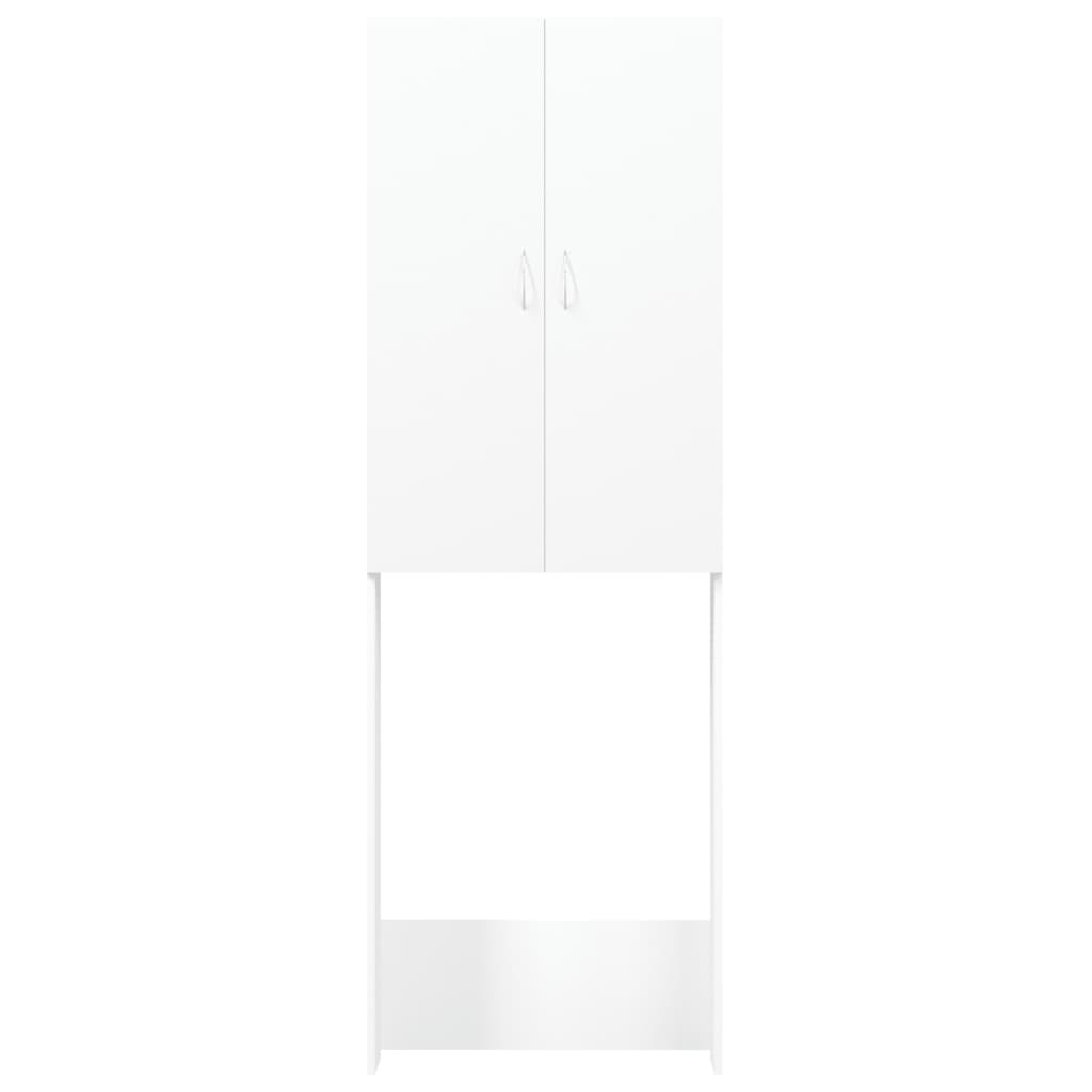 Vidaxl washing machine cabinet 64x25.5x190 cm white