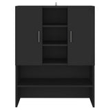 Шкаф за пералня Vidaxx 70.5x25.5x90 см черен