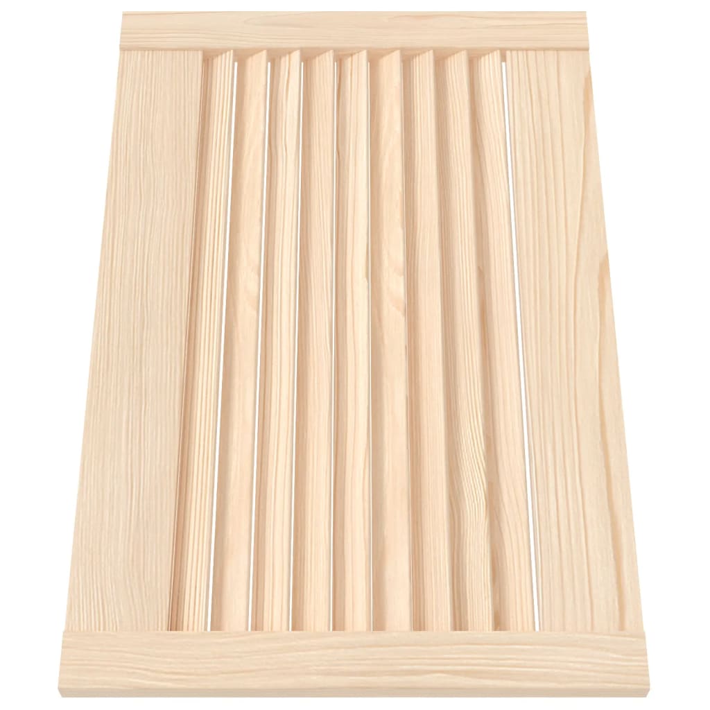 VidaXL Cabinet doors with slats 4 st 39.5x59.4 cm solid pine