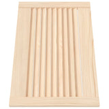 VidaXL Cabinet doors with slats 4 st 39.5x59.4 cm solid pine