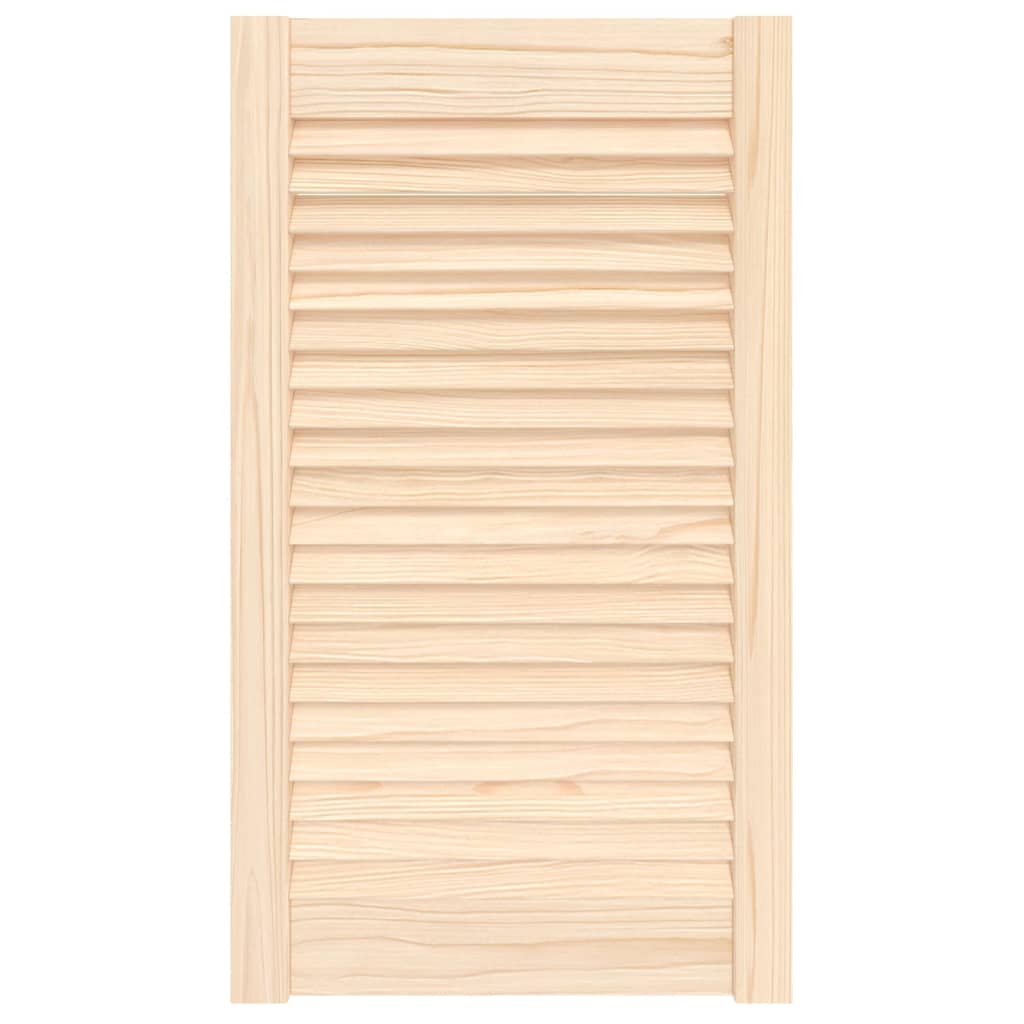 Dveře skříně Vidaxl s lamely 69x39,4 cm pevná borovice