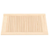 VidaXL cupboard doors with slats 4 pcs 69x39.4 cm solid pine