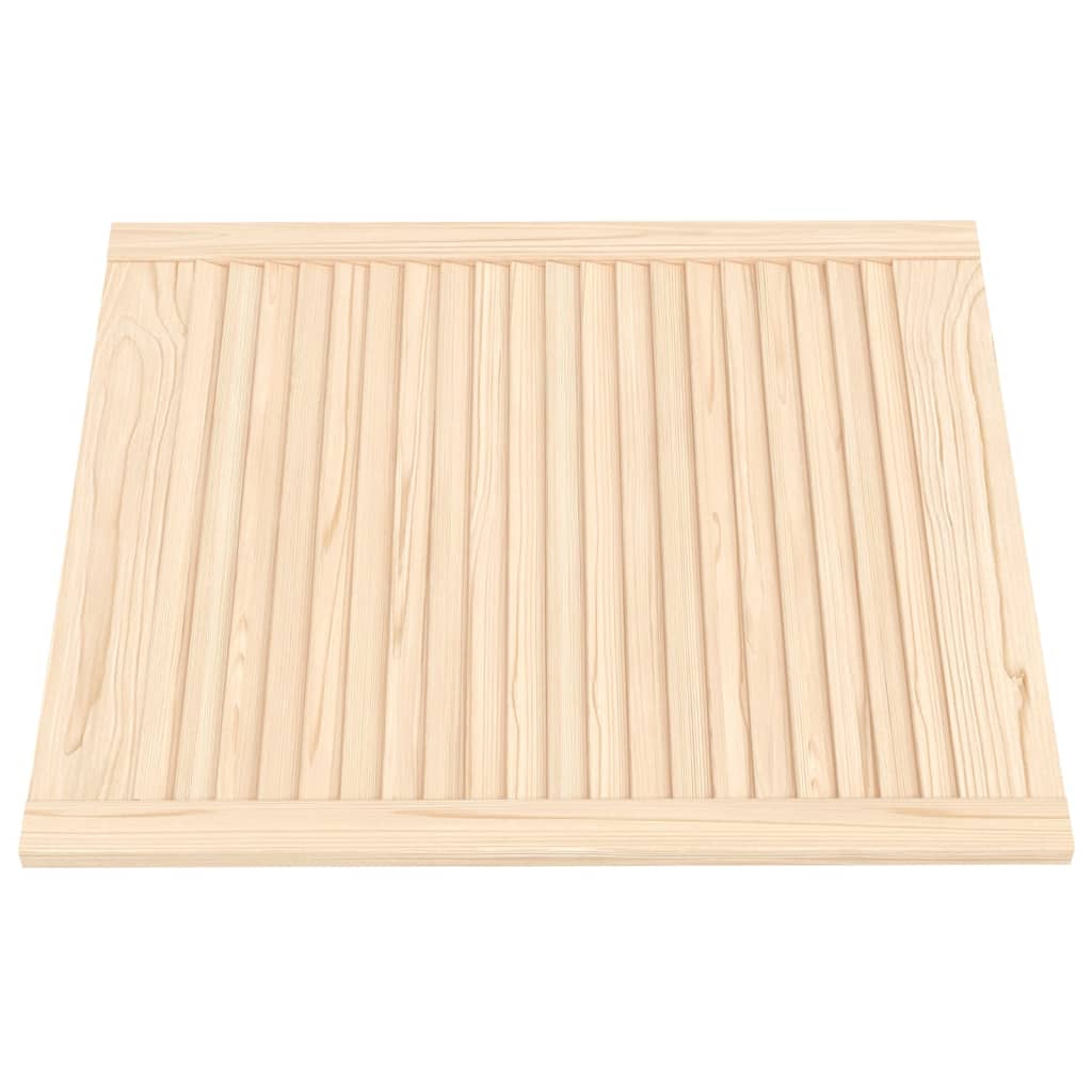 VidaXL Cabinet doors with slats 4 pcs 69x59.4 cm Solid pine