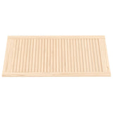 VIDAXL -Schranktür mit Lamellen 99,3 x 49,4 cm Festkiefer