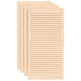 VidaXL Cabinet doors with slats 4 pcs 99.3x49.4 cm solid pine