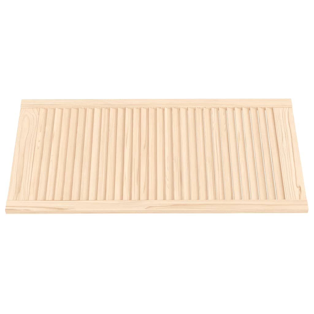 VidaXL Cabinet doors with slats 4 pcs 99.3x49.4 cm solid pine