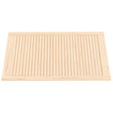 Vidaxl kastdeur met lamellen 99,3x59,4 cm massief grenenhout