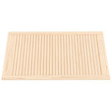 VidaXL Cabinet doors with slats 2 pcs 99.3x59.4 cm solid pine