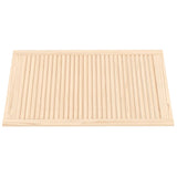 VIDAXL -Schranktüren mit Lamellen 4 -Stcs 99,3 x 59,4 cm Festkiefer