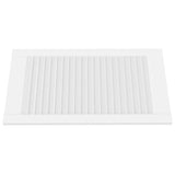 VidaXL Cabinet doors with slats 4 pcs 69x39.4 cm Solid pine white white