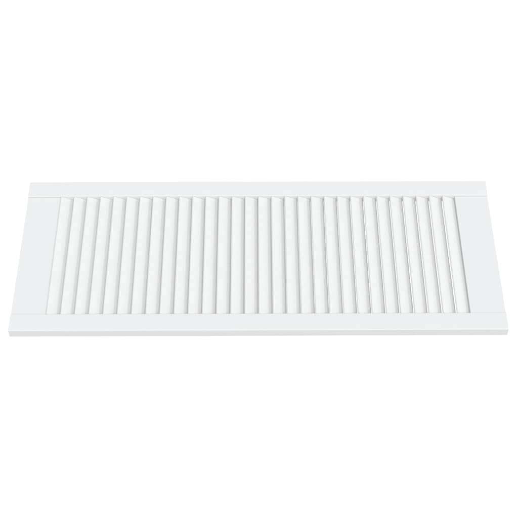 VidaXL Cabinet doors with slats 4 pcs 99.3x39.4 cm Gwitrenenhout
