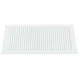 VidaXL Cabinet door with slats 99.3x49.4 cm Solid pine white