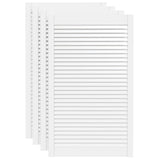 VidaXL Cabinet doors with slats 4 pcs 99.3x59.4 cm Pine wood white