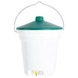 Bac à eau de volaille vidaxl avec trayage 12 L