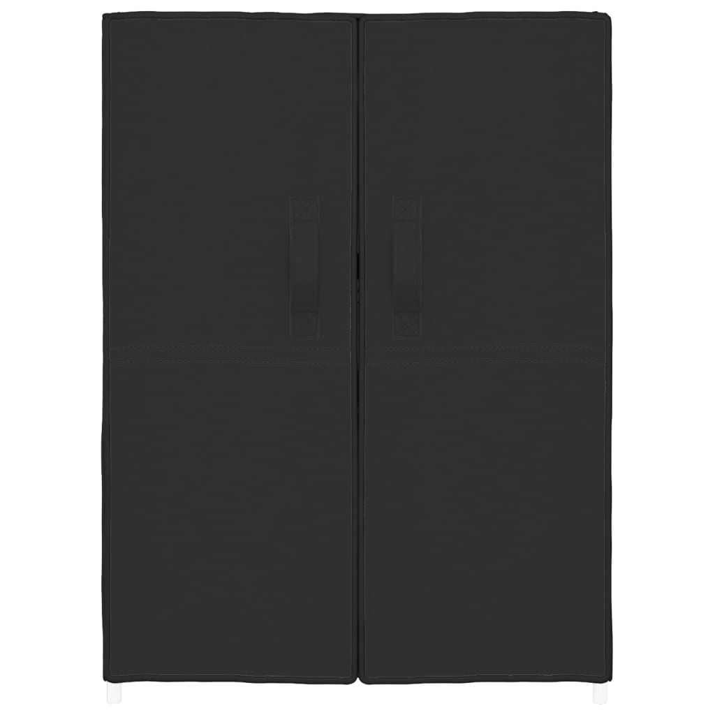Omara za čevlje Vidaxl 60x30x90 cm tkanina črna