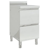 Vidaxl kitchen cabinets commercial 2 sts with 2 drawers of stainless steel
