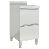 Vidaxl kitchen cabinets Commercial 2 st stainless steel