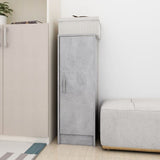 Vidaxl shoe cabinet 32x35x92 cm processed wood concrete gray