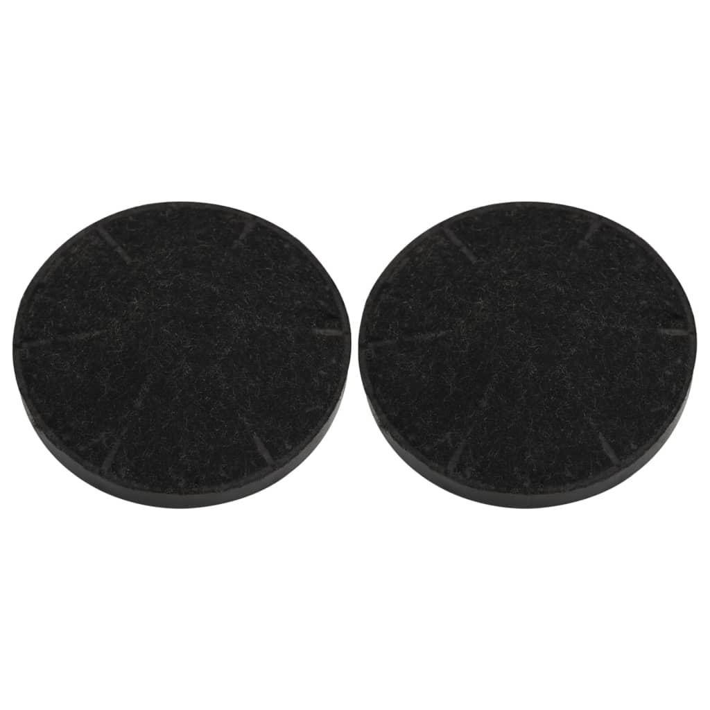 Vidaxl uhlíkové filtry pro kapuci extraktoru 2 ks 105x21 mm