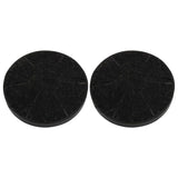 Vidaxl uhlíkové filtry pro kapuci extraktoru 2 ks 105x21 mm