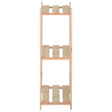 Vidaxl storage rack 3-layer 60x28.5x90 cm Solid pine