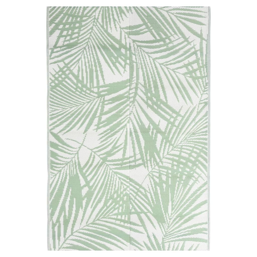 Vidaxl outside rug Arakil 190x290 cm Polypropene green