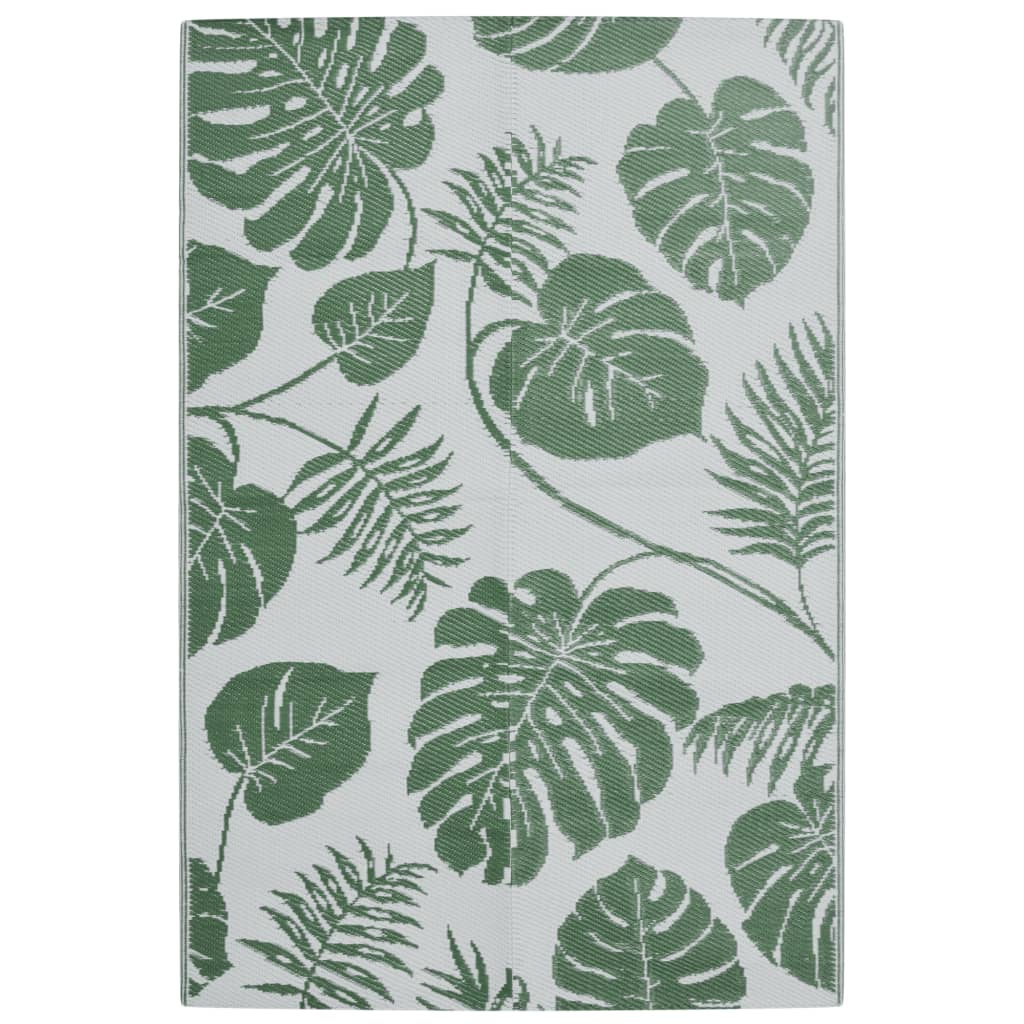 VidaXL outside rug arakil 140x200 cm polypropene green