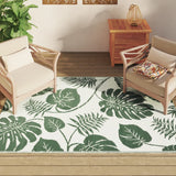 VidaXL outside rug arakil 140x200 cm polypropene green