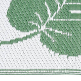 Vidaxl utenfor teppet Arakil 190x290 cm polypropen grønn