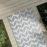 Vidaxl outside rug Arakil 80x150 cm pp gray