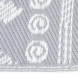 Vidaxl outside rug Arakil 80x150 cm Polypropene gray