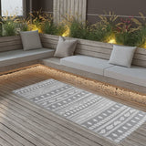 Vidaxl outside rug Arakil 80x150 cm Polypropene gray