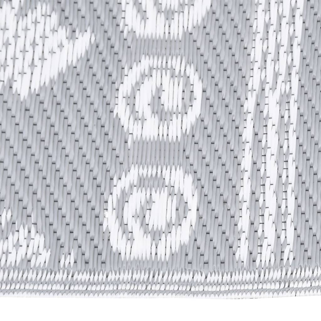 Vidaxl outside rug Arakil 140x200 cm Polypropene gray