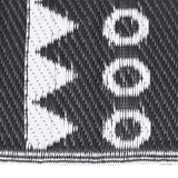 VidaXL outside rug arakil 140x200 cm polypropene black