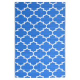 VidaXL outside rug arakil 160x230 cm polypropene blue