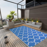 Vidaxl ausserhalb vum Rug Aakil 190x290 cm Polypropen