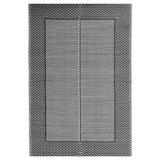 VidaXL outside rug arakil 140x200 cm polypropene black