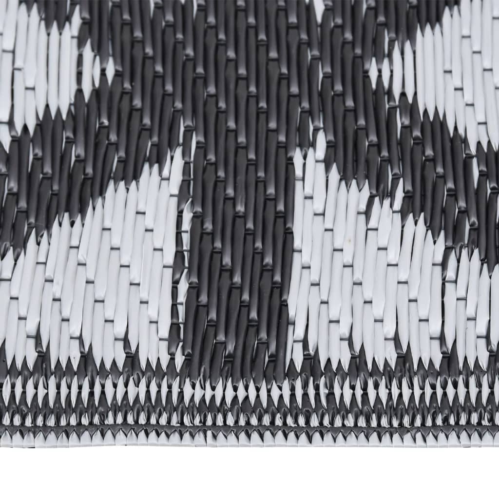 Vidaxl mimo koberec Arakil 140x200 cm polypropen černé