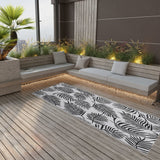 VIDAXL ESTERNO RAGGIO AAKIL 80X250 CM POLYPROPENE NERO