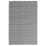 Vidaxl zunanja preproga Arakil 140x200 cm polipropena črna