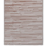 Vidaxl außerhalb des Teppichs 140x200 cm Polypropen Taupe