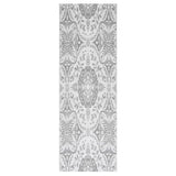 VidaXL outside rug Arakil 80x250 cm Polypropene light gray