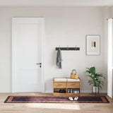 Vidaxl rug washable anti-slip 80x300 cm black and gold colored