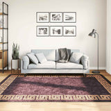Vidaxl koberec omývatelný anti-skluz 160x230 cm černé a zlaté barvy