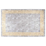 Vidaxl rug washable anti-slip 80x150 cm gray